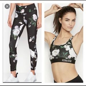 Victoria’s Secret floral workout set